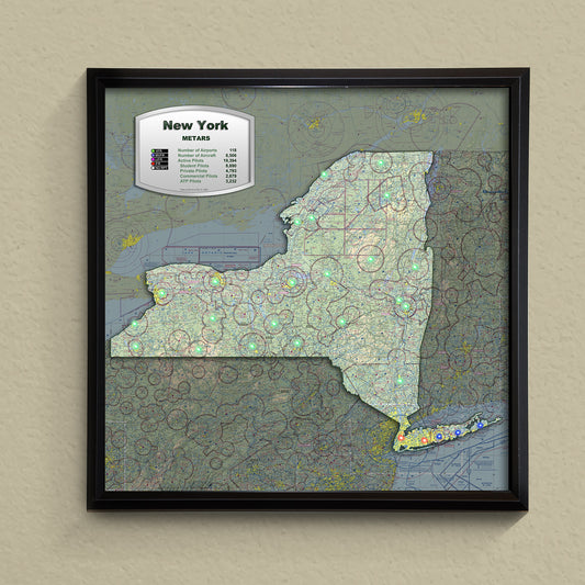 State METAR Map - New York