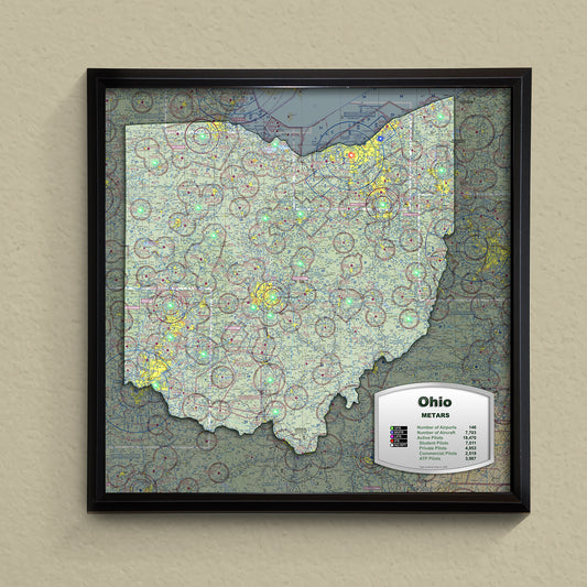 State METAR Map - Ohio